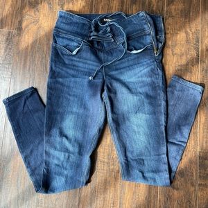 Express Jeans leggings, high-rise